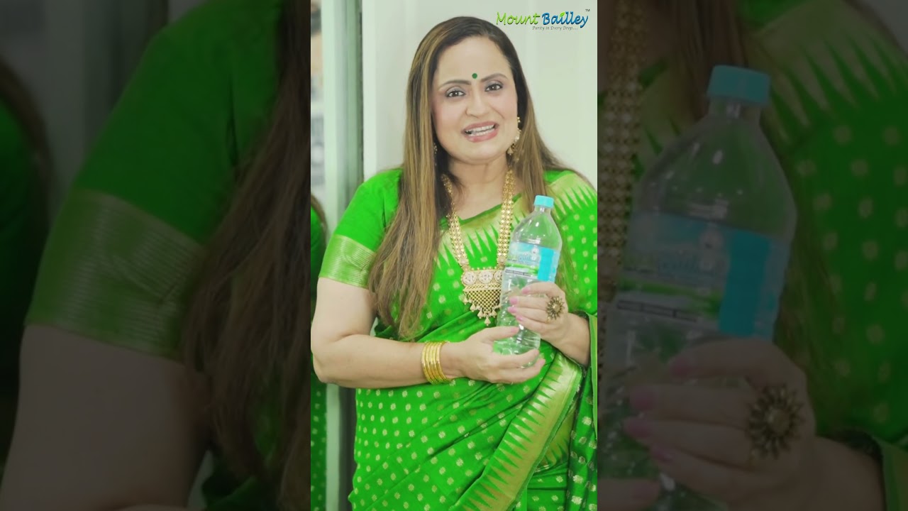 Actress Vaishnavi Mahant Endorses Mineral Water Brand